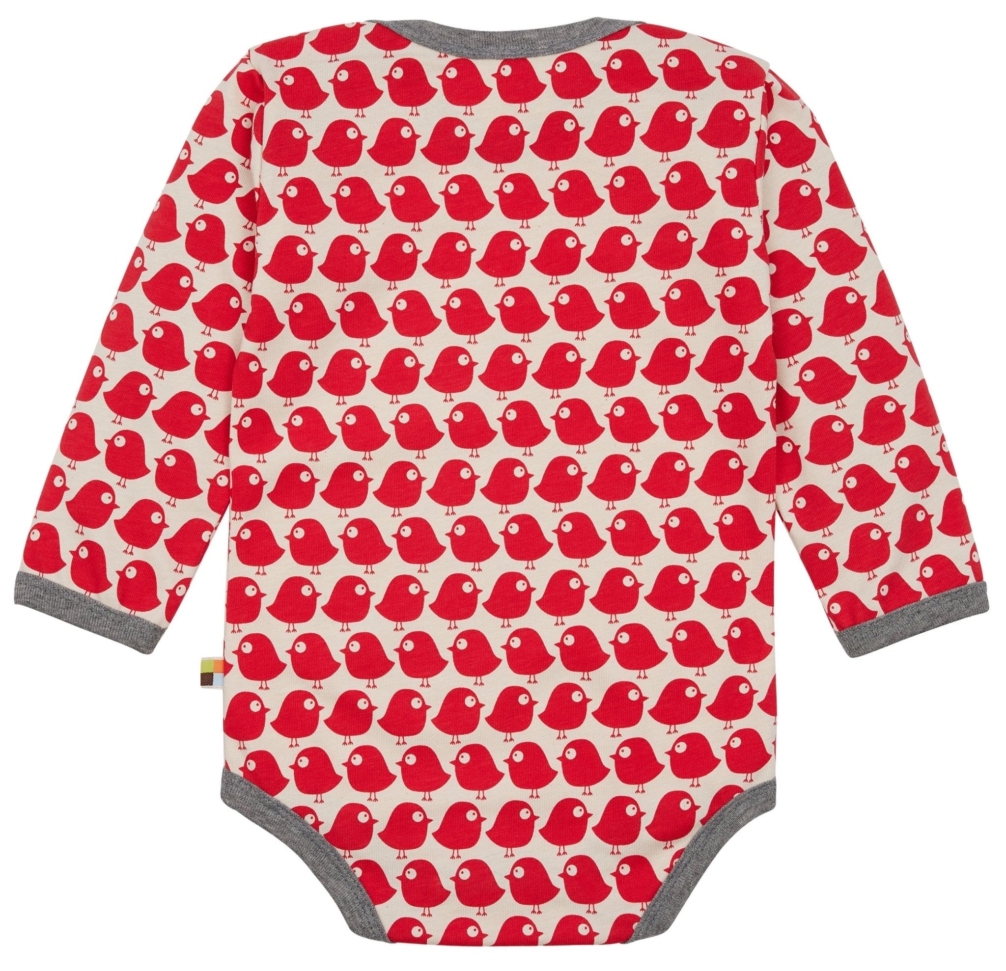 loud-proud-classics-body-langarm-v-gel-tomato-bio-baumwolle image 2