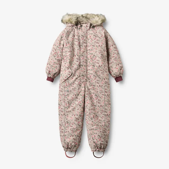 wheat-snowsuit-moe-tech-schneeanzug-grey-moon-flowers image 1