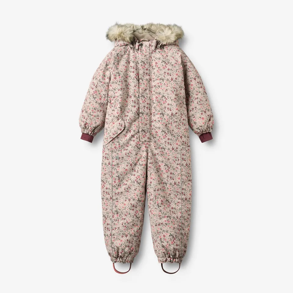 wheat-snowsuit-moe-tech-schneeanzug-grey-moon-flowers image 1