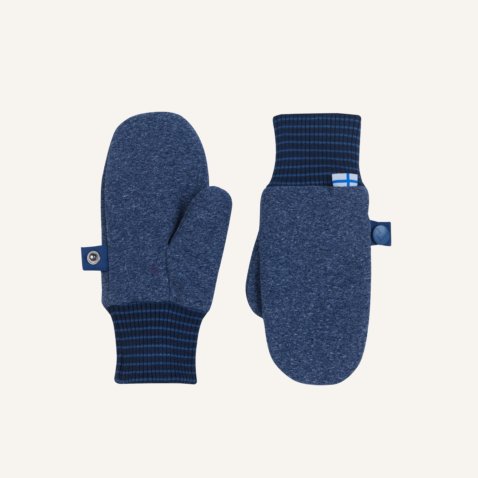 finkid-husky-pupujussi-knit-kinder-handschuhe-navy-xs-strickfleece image 1