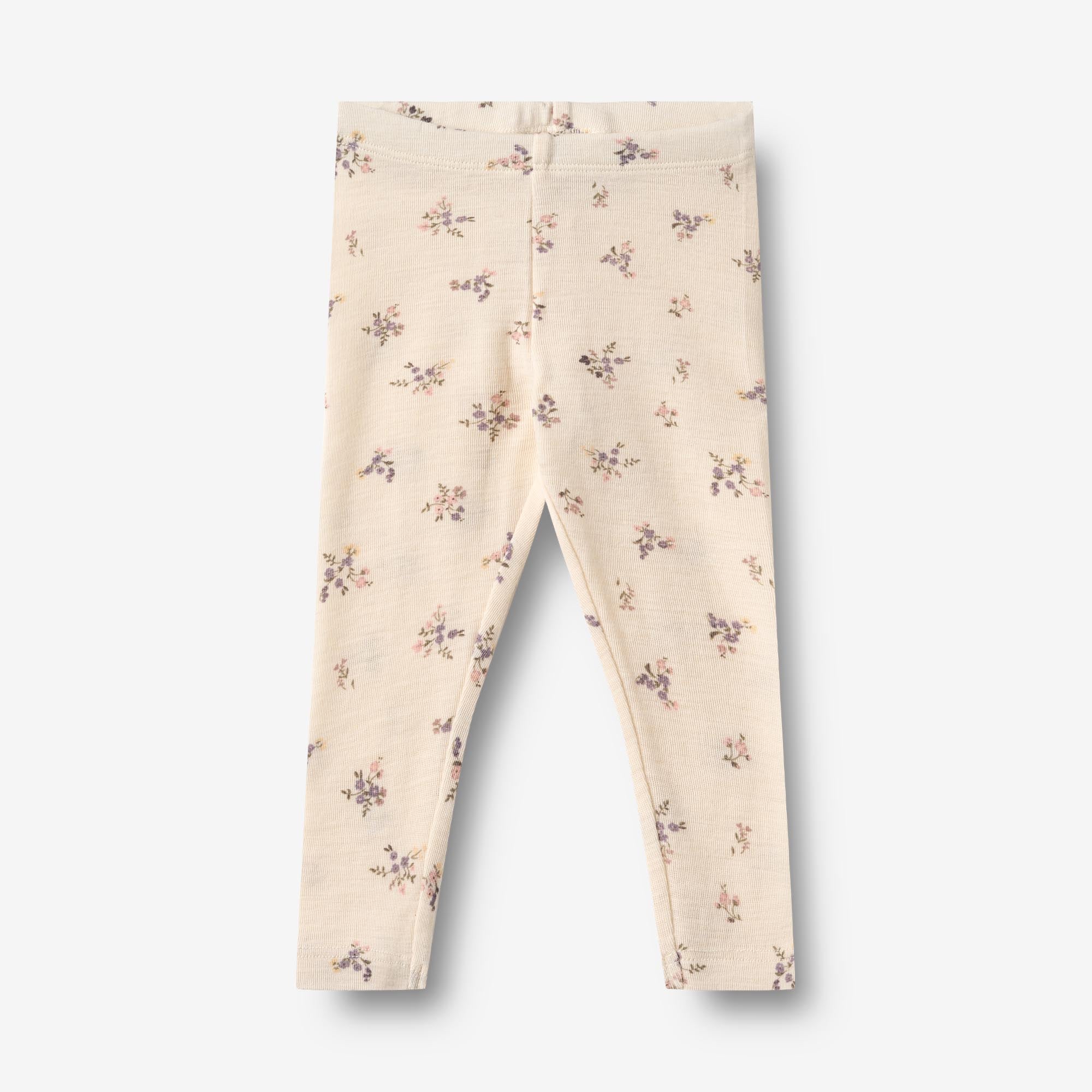 wheat-agi-wollleggings-baby-eggshell-flowers-merino image 1