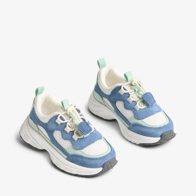 wheat-arthur-sneaker-white-faded-denim-kinder-gr-24-35 image 1