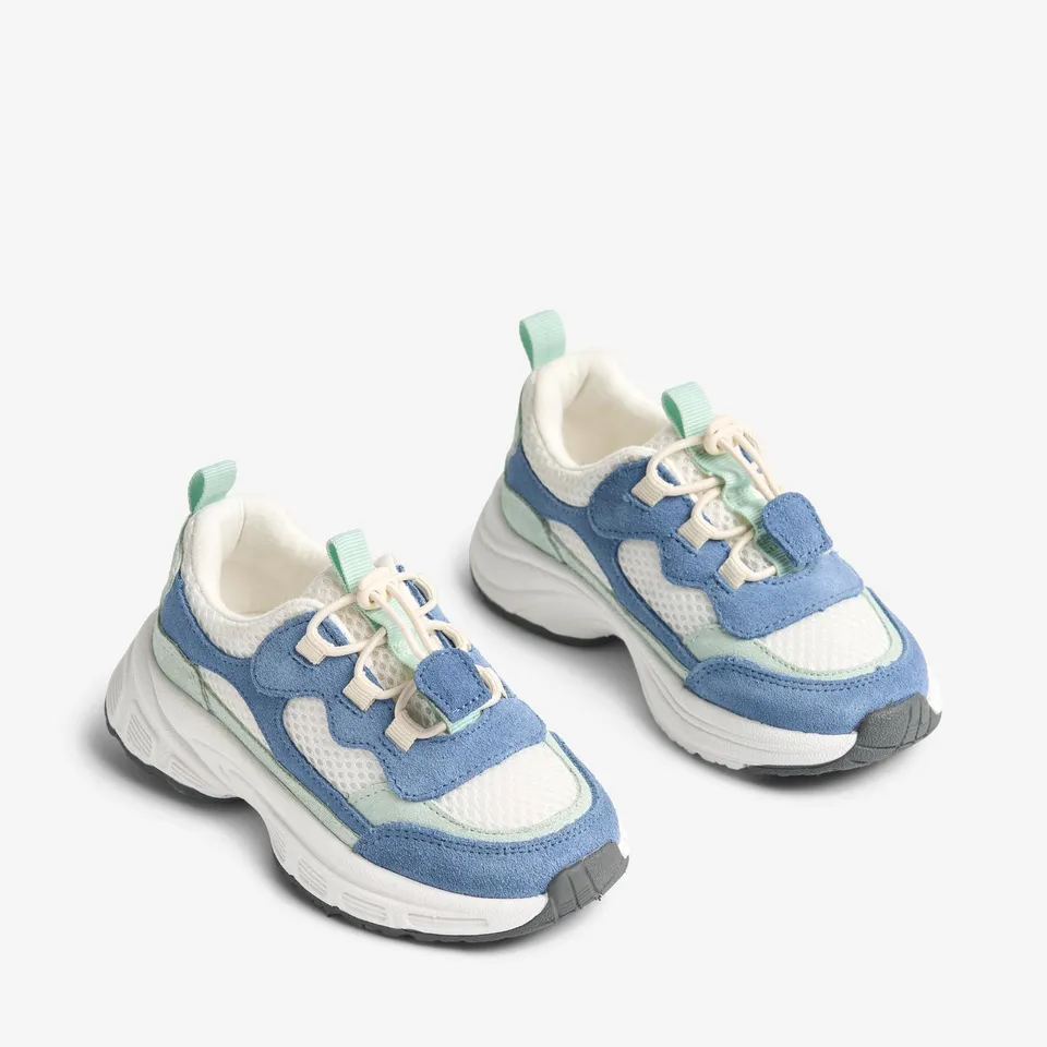 wheat-arthur-sneaker-white-faded-denim-kinder-gr-24-35 image 1