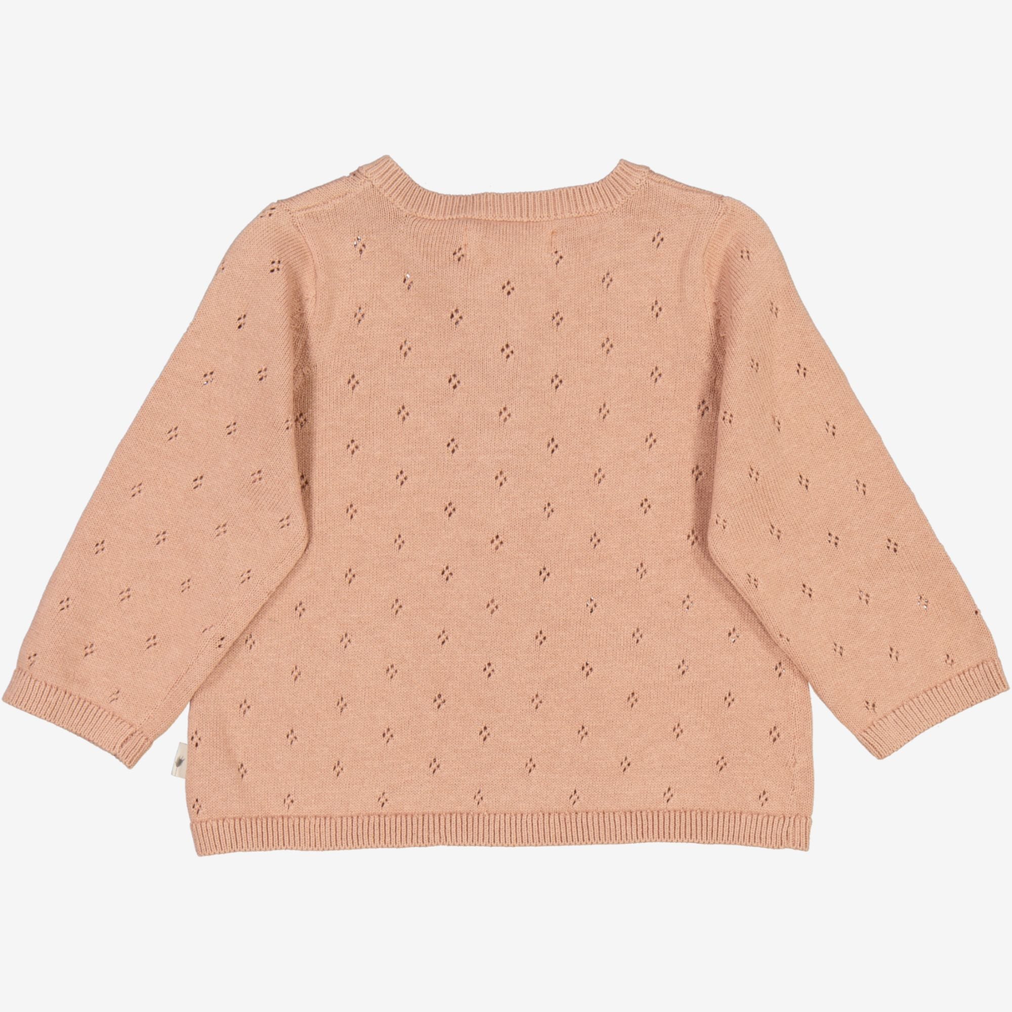 wheat-maia-strickjacke-baby-rose-dawn-bio-baumwolle image 2