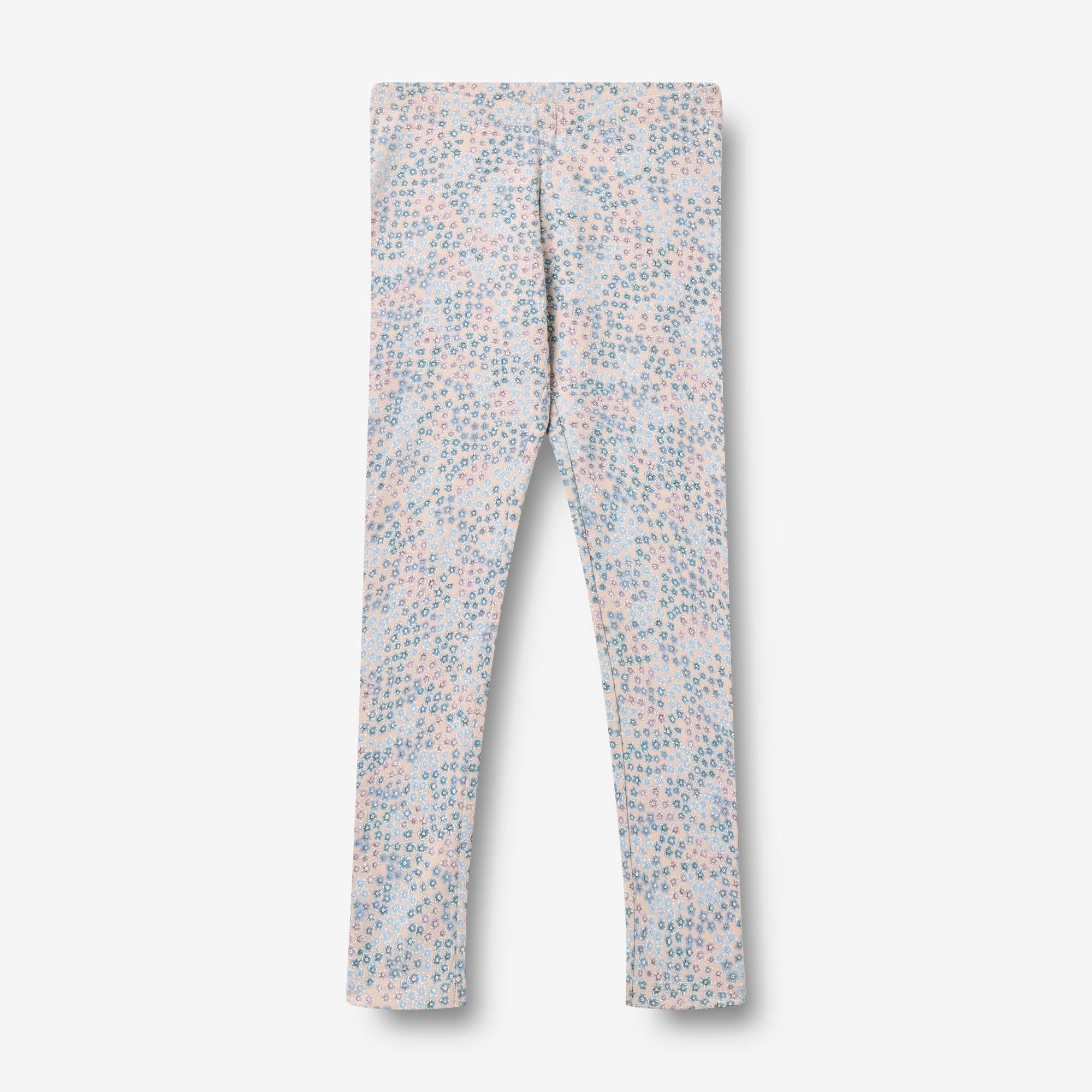 wheat-jersey-leggings-jules-powder-blue-flowers-bio image 1