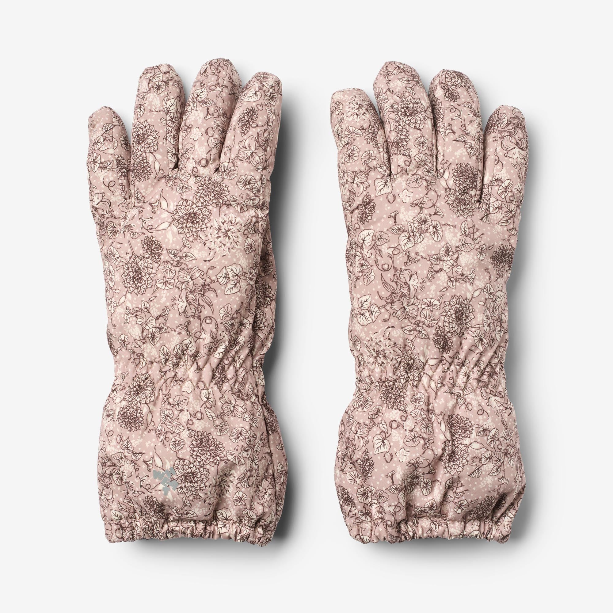 wheat-skiski-fingerhandschuhe-rose-winter-flowers-wasserdicht image 1