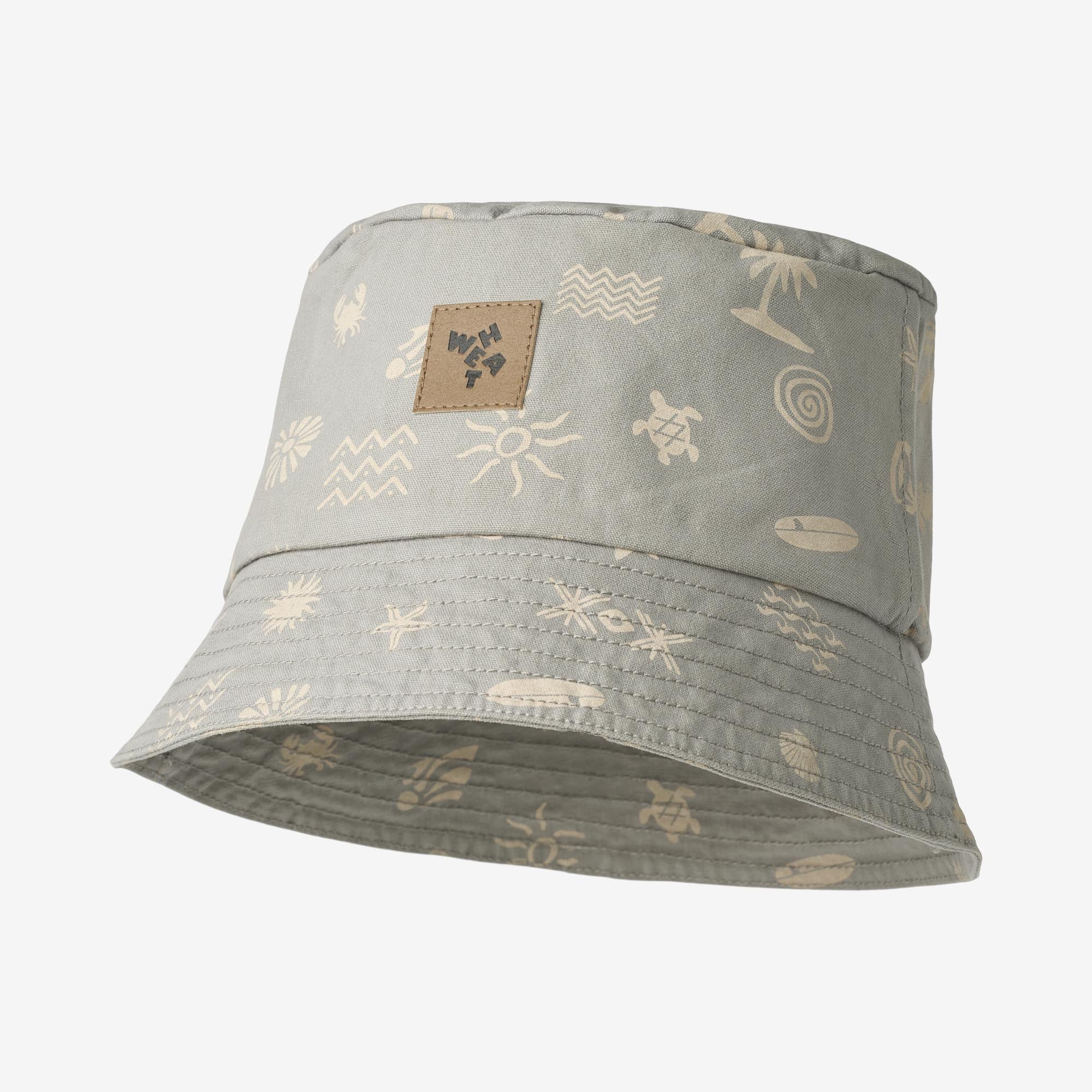 wheat-charlie-bucket-hat-bio-baumwolle-light-flint image 1