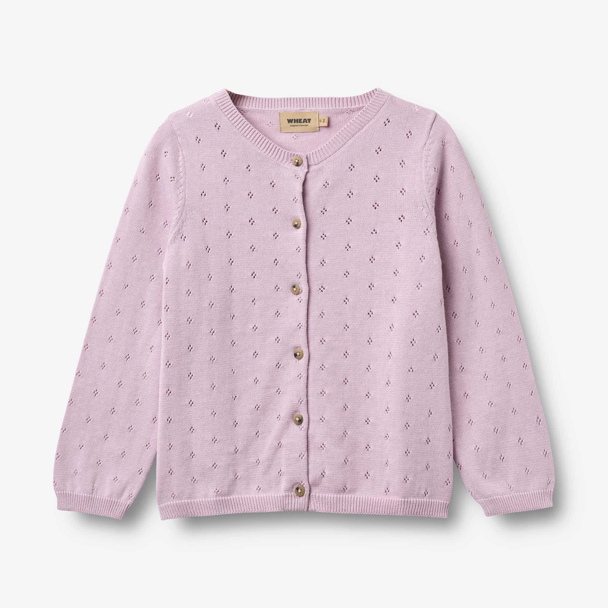 wheat-maia-strickjacke-lavender-bio-baumwolle image 1
