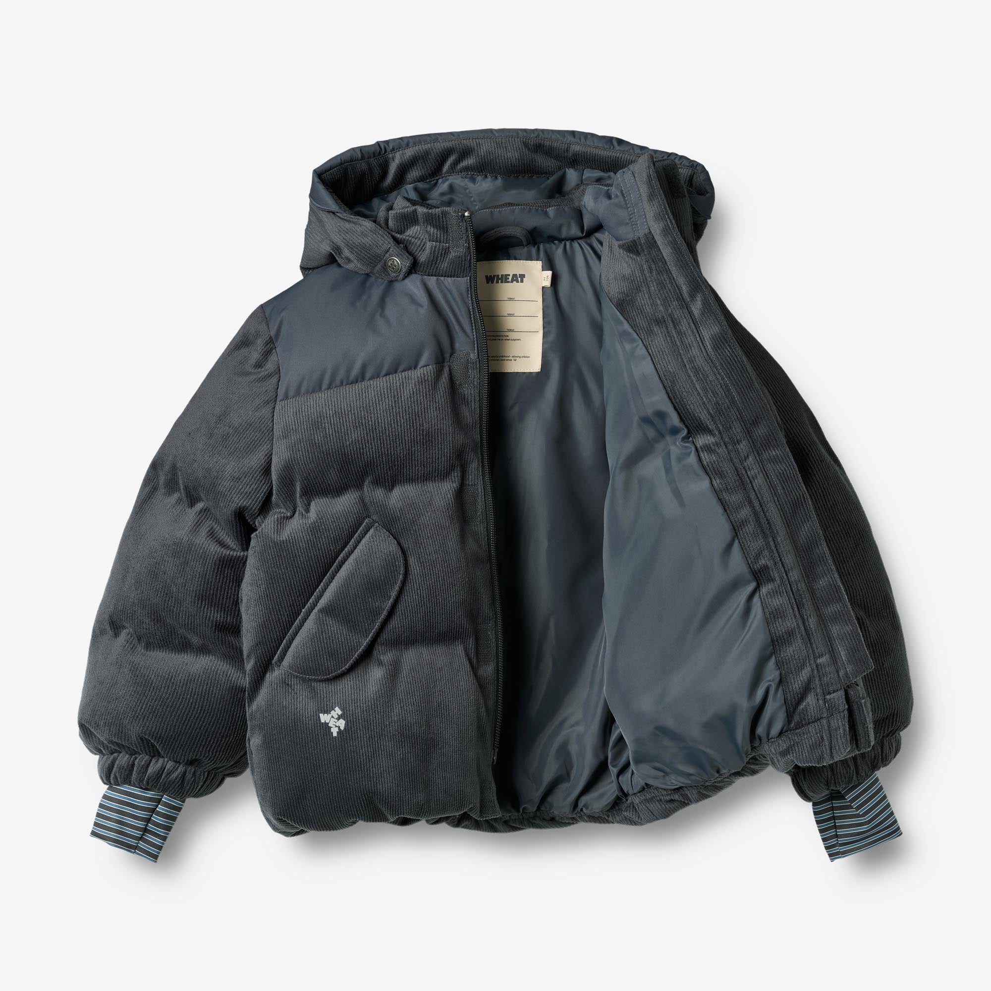 wheat-outerwear-puffer-jacket-mads-winterjacke-navy image 3