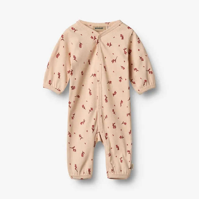 wheat-felizia-jumpsuit-l-s-strampler-rose-water-flowers-bio image 1