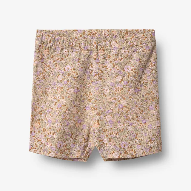wheat-clothing-anne-bike-shorts-lilac-flower-meadow-bio image 1