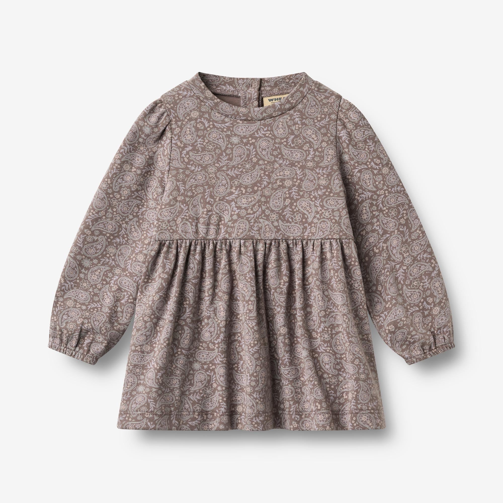 wheat-eliane-jerseykleid-plum-paisley-gr-80-bio image 1