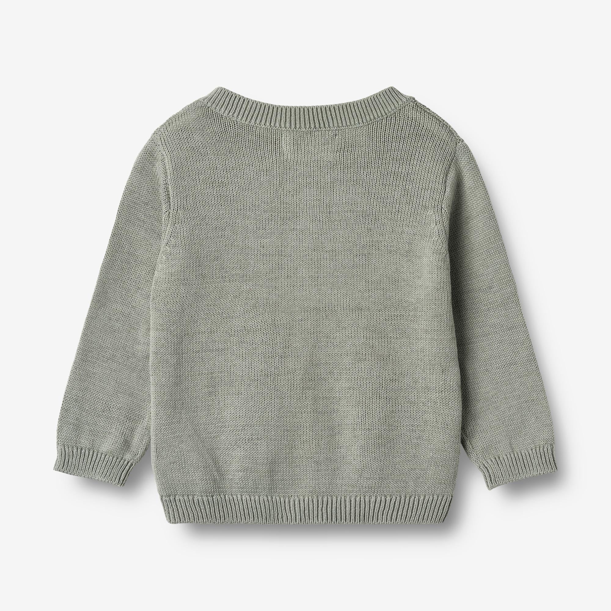 wheat-bj-rn-strickjacke-baby-morning-mist-bio image 2