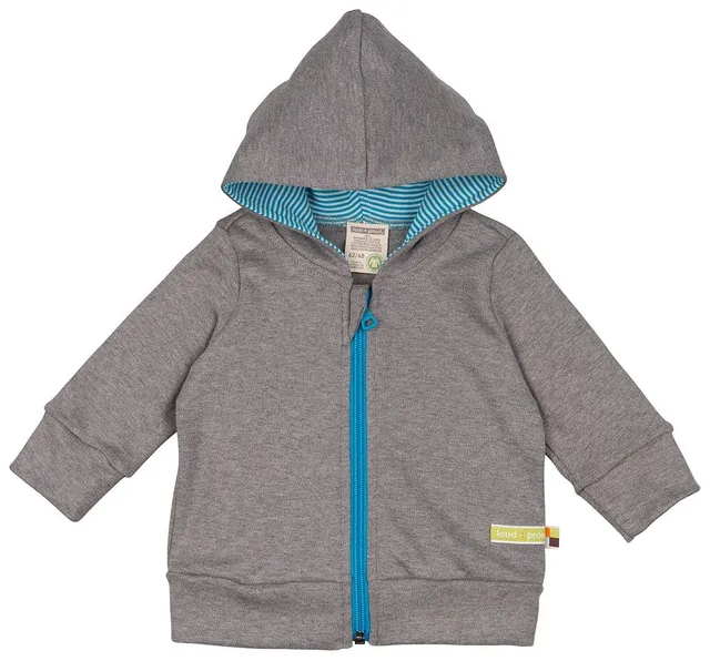 loud-proud-classics-kapuzenjacke-grey-86-92-interlock image 1