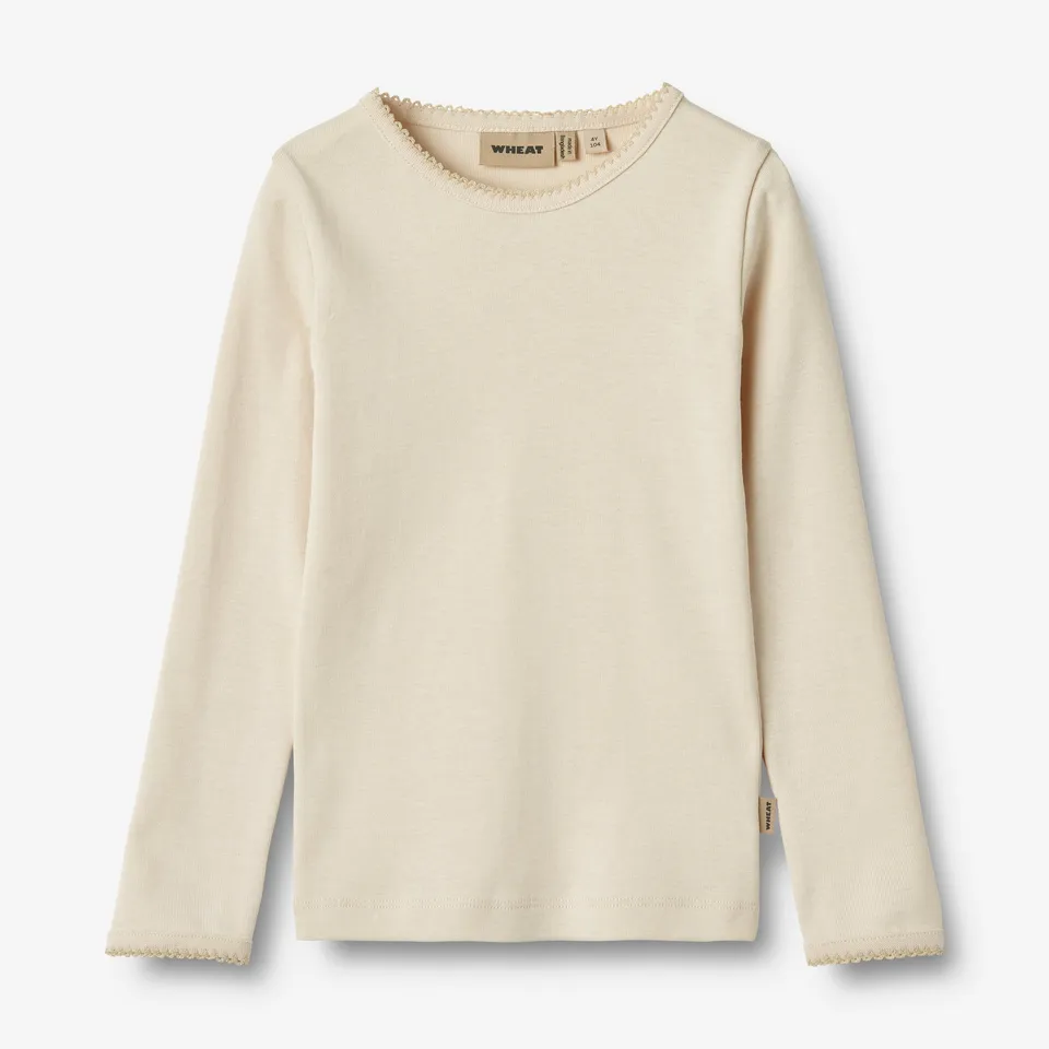 wheat-belis-langarmshirt-eggshell-bio-baumwolle image 1