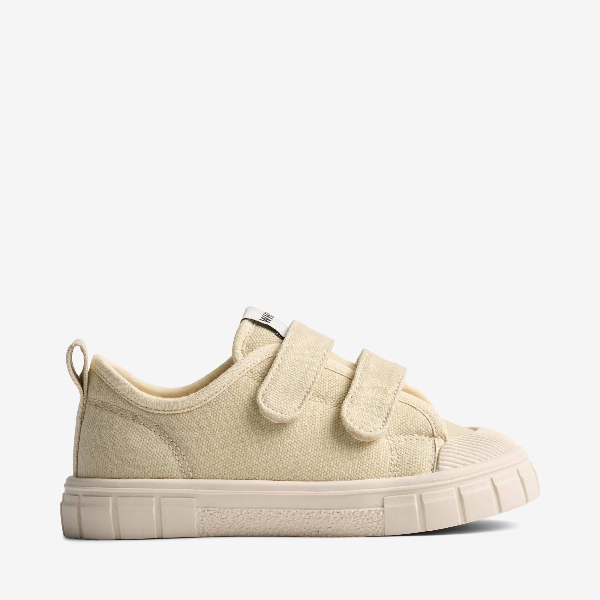 wheat-bobbie-sneaker-off-white-canvas-klett image 4