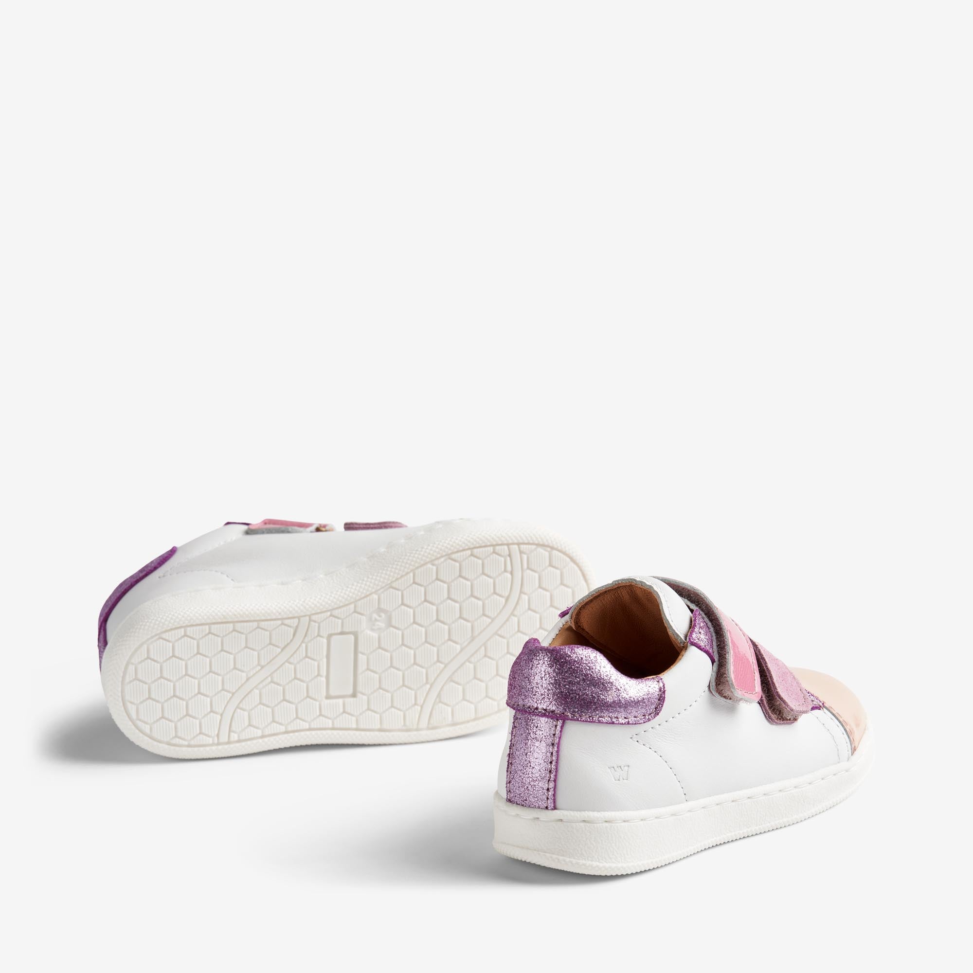 wheat-velo-sneaker-rose-leder-klett image 2