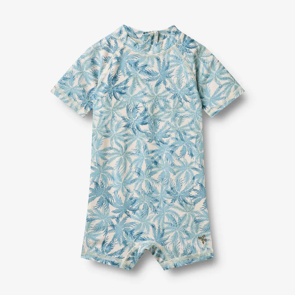 wheat-cas-badeanzug-baby-blue-palm-uv-40 image 1