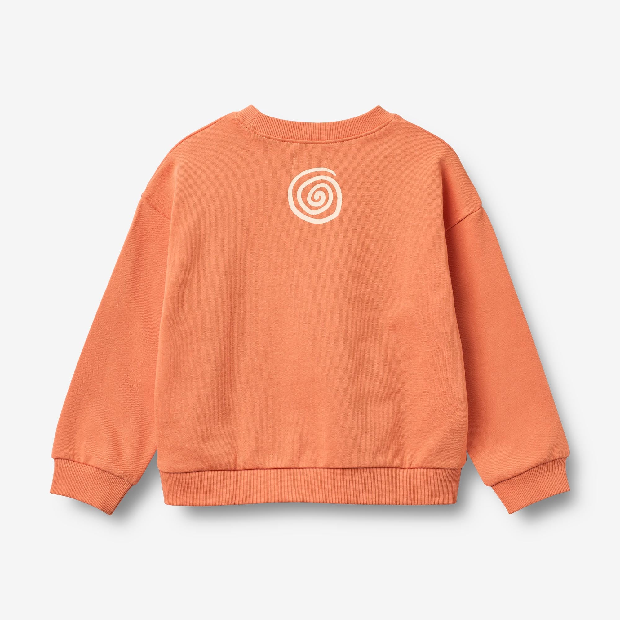 wheat-casey-sweatshirt-kinder-sunkissed-orange-bio-baumwolle image 4