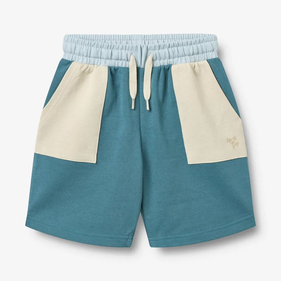 wheat-elmo-sweatshorts-blue-teal-multi-bio image 1