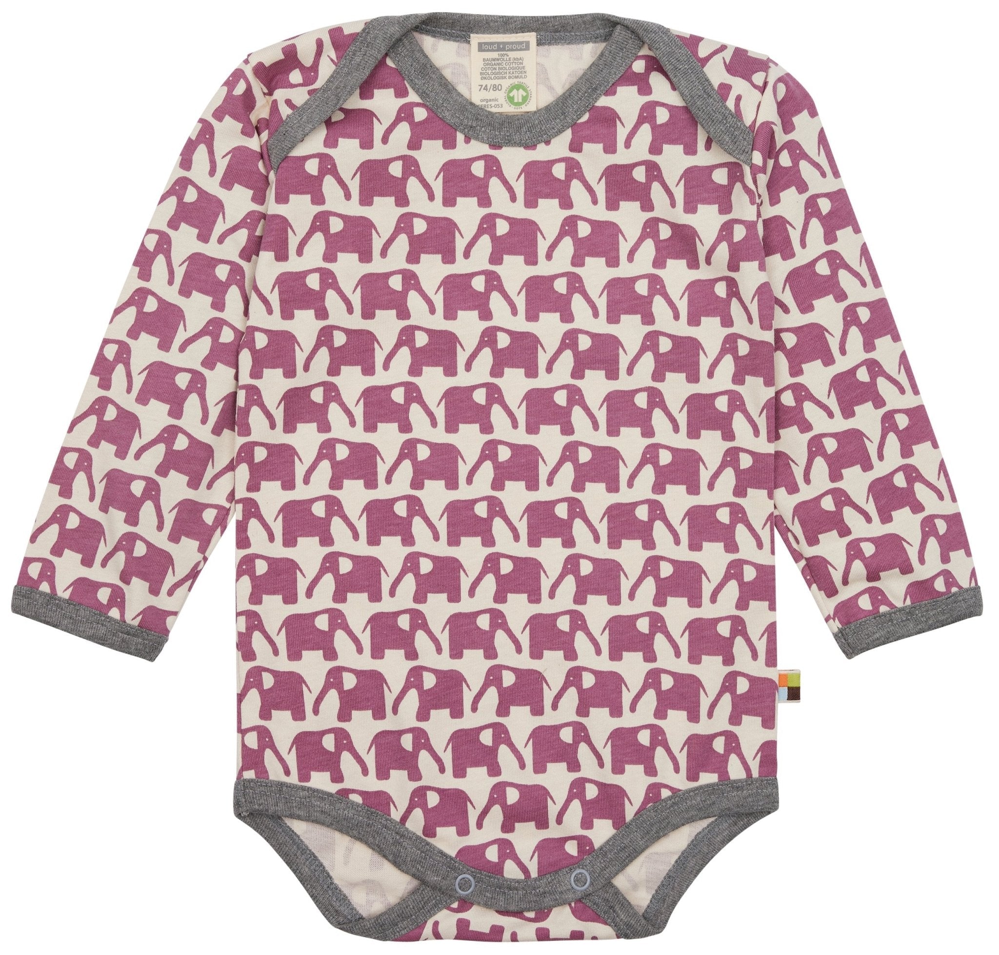 loud-proud-classics-body-elefanten-bio-baumwolle-grape image 1