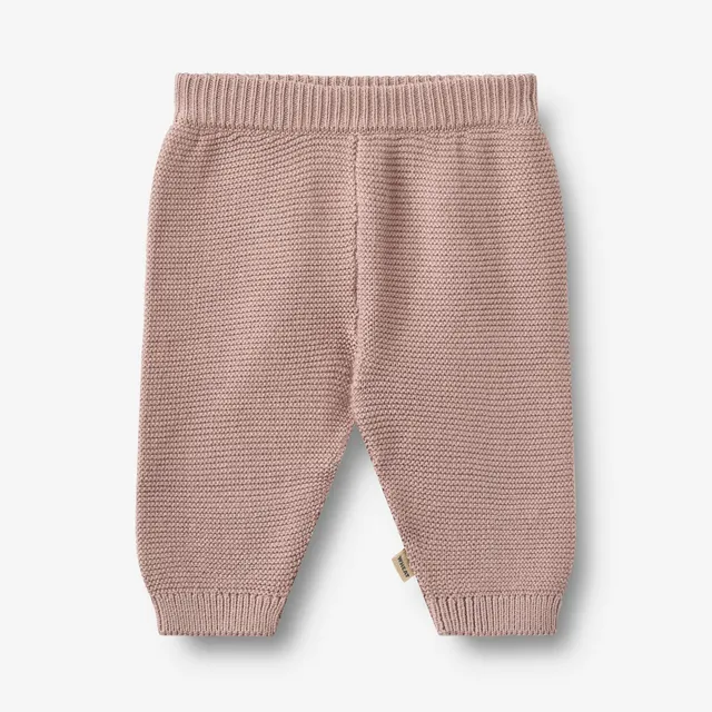wheat-antonie-strickhose-dry-rose-bio-baumwolle-baby image 1