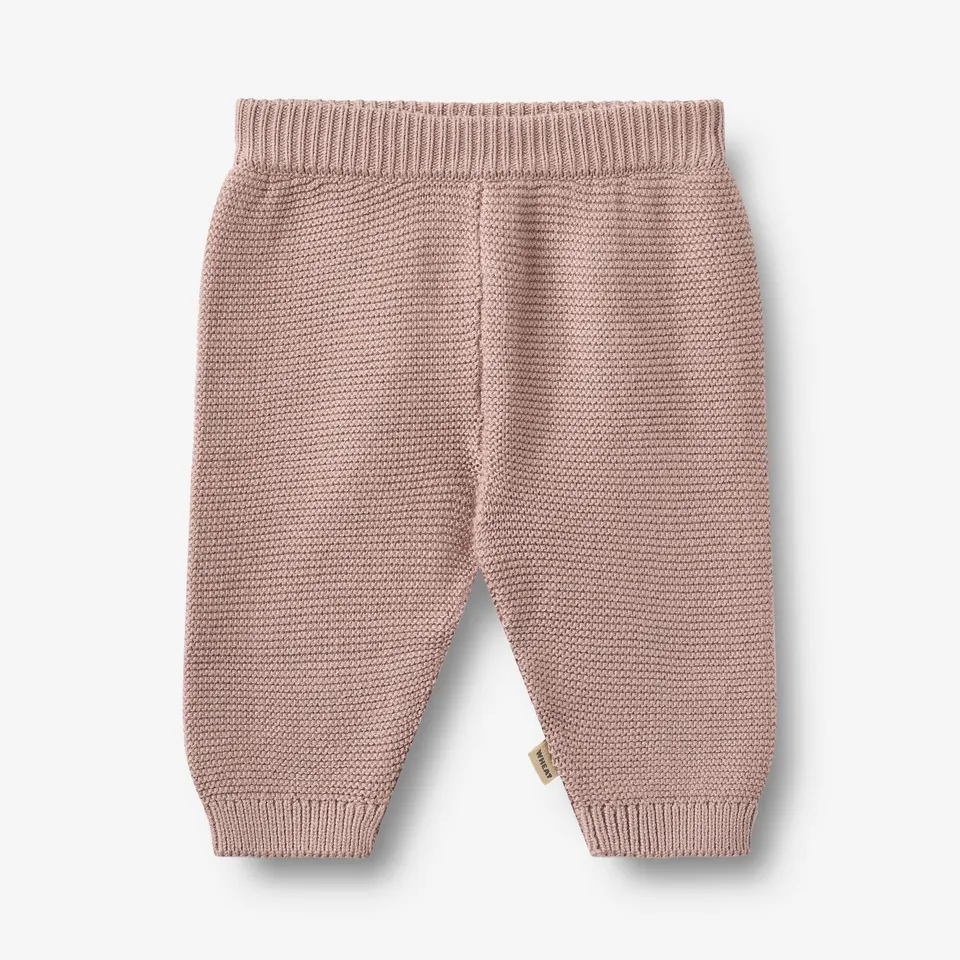 wheat-antonie-strickhose-dry-rose-bio-baumwolle-baby image 1