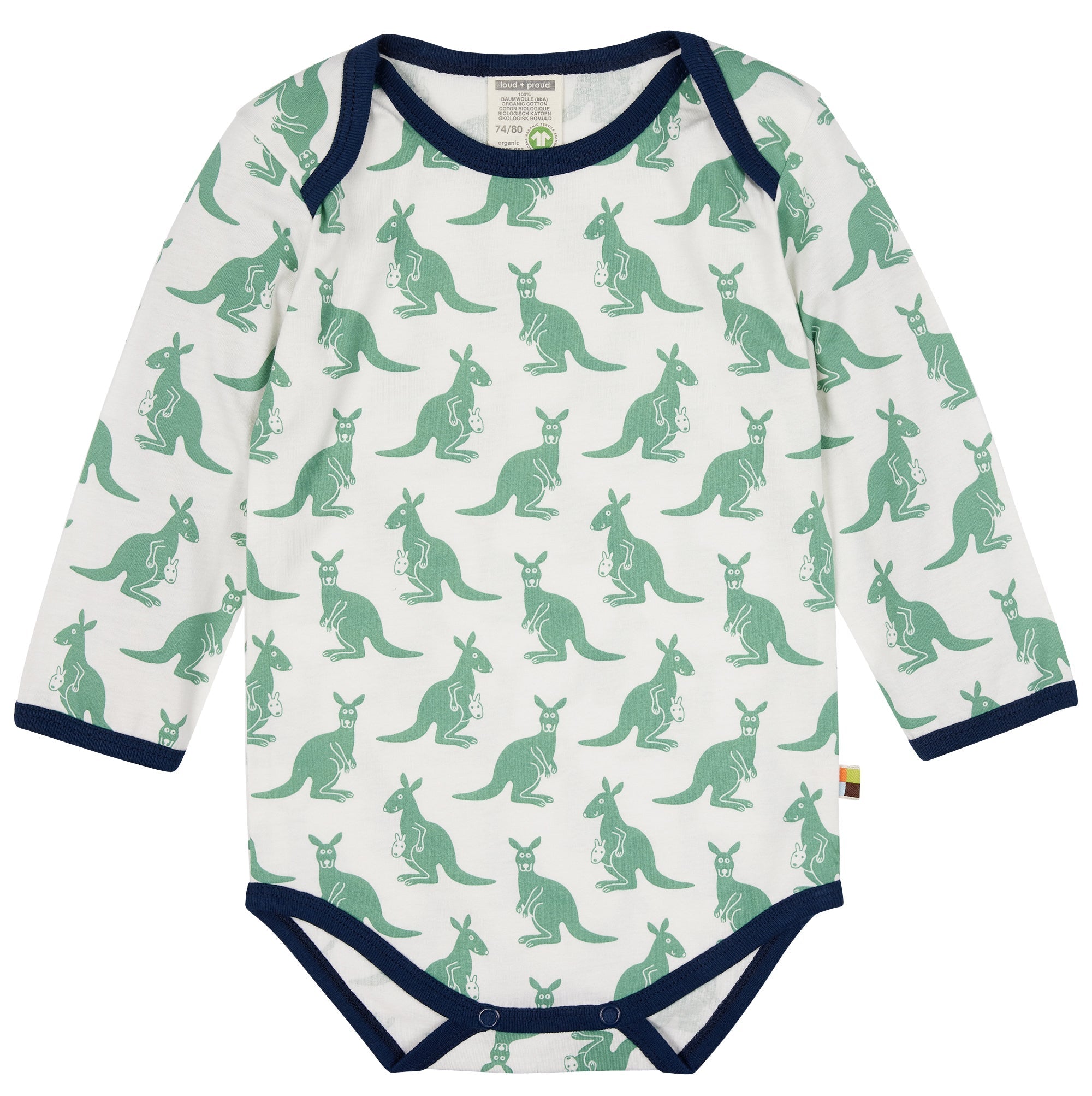 loud-proud-classics-body-langarm-druck-babybody-bamboo-62-68 image 1