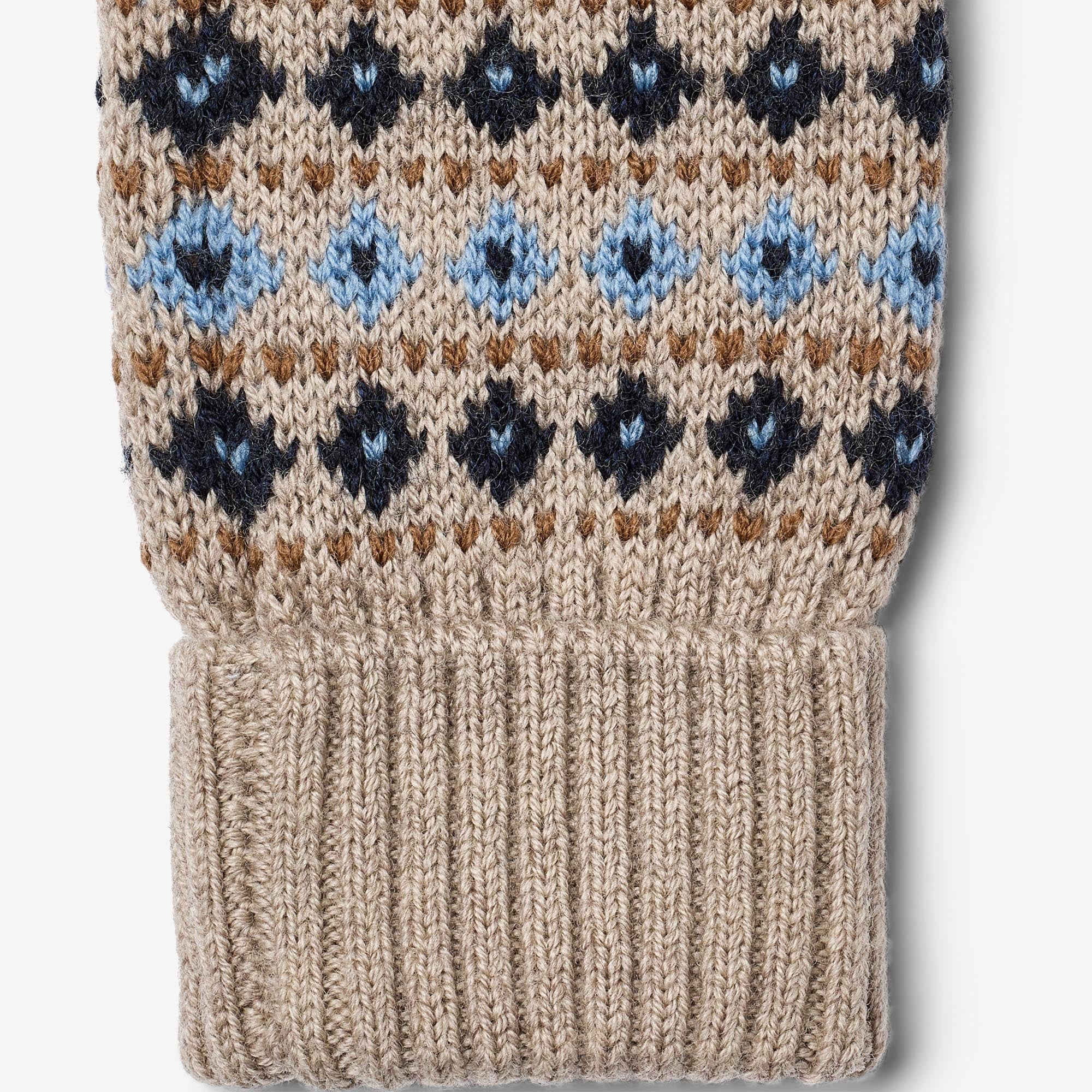 wheat-jacquard-mittens-haansi-kinder-f-ustlinge-merinowolle-sand image 3