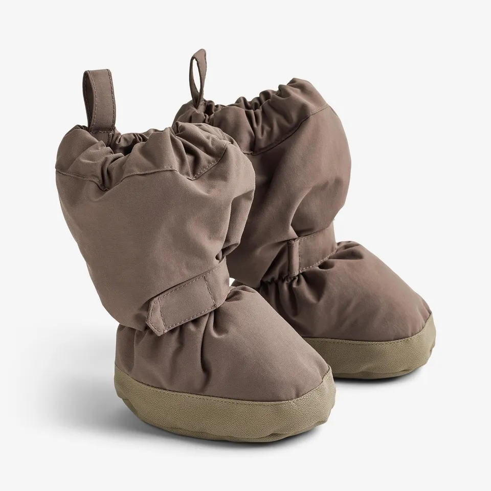 wheat-outerwear-booties-baby-plum-truffle-wasserdicht image 1