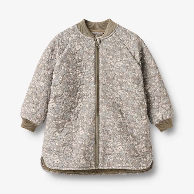 wheat-helga-thermo-jacke-grey-stone-flowers-m-dchen-steppjacke image 1