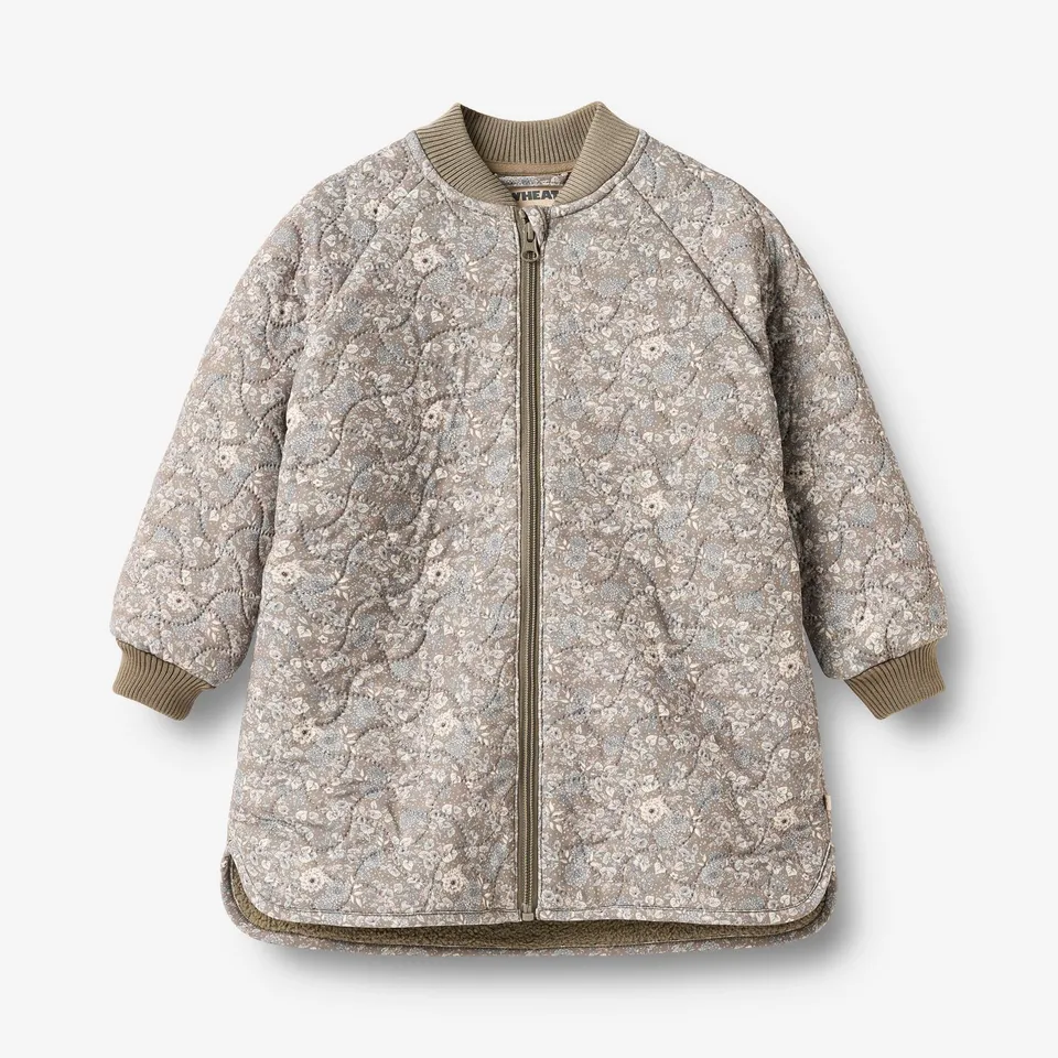 wheat-helga-thermo-jacke-grey-stone-flowers-m-dchen-steppjacke image 1