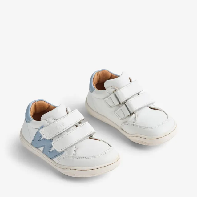 wheat-barres-sneaker-white-faded-denim-leder-barfu image 1