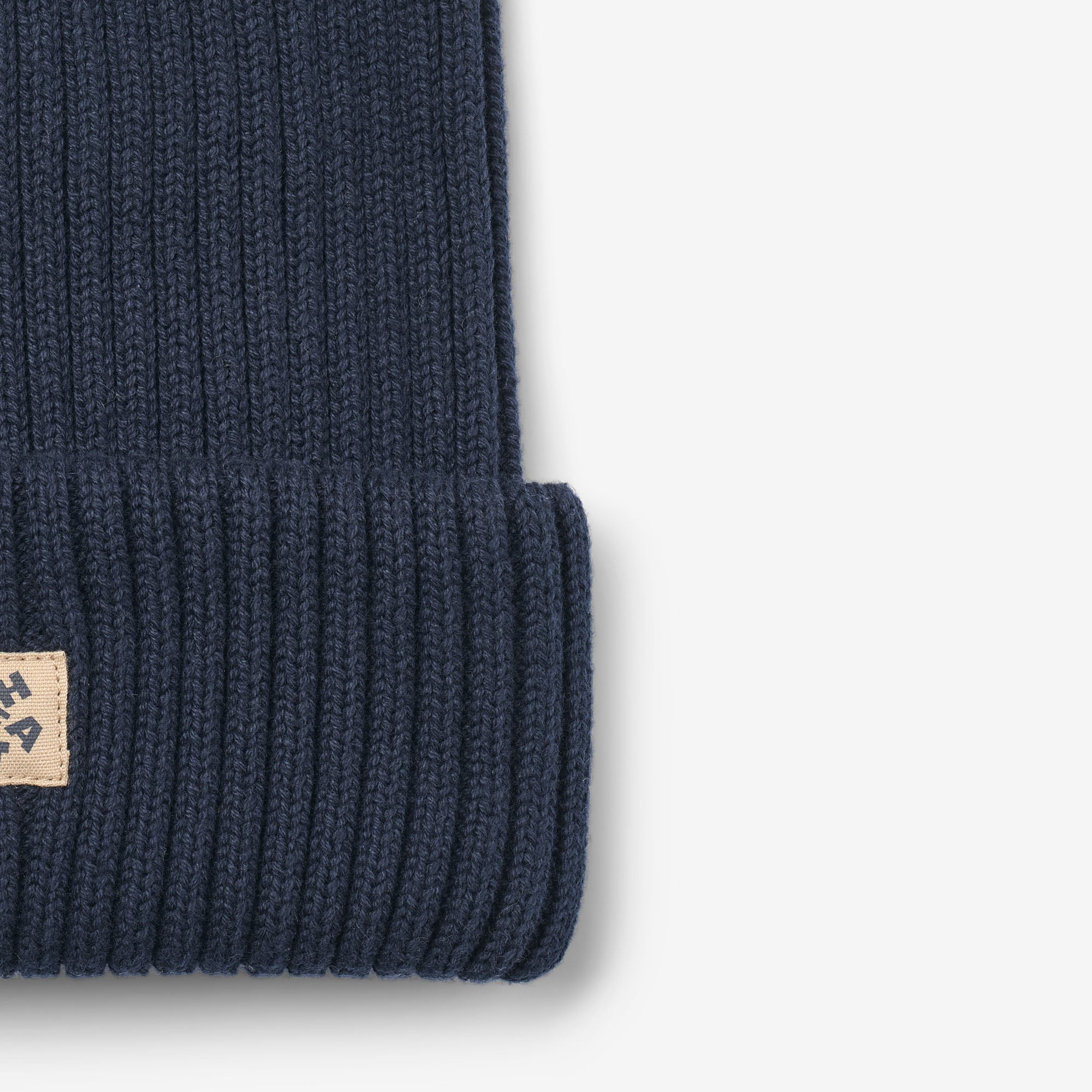 wheat-habar-beanie-kinderm-tze-ink-melange-bio-baumwolle image 3