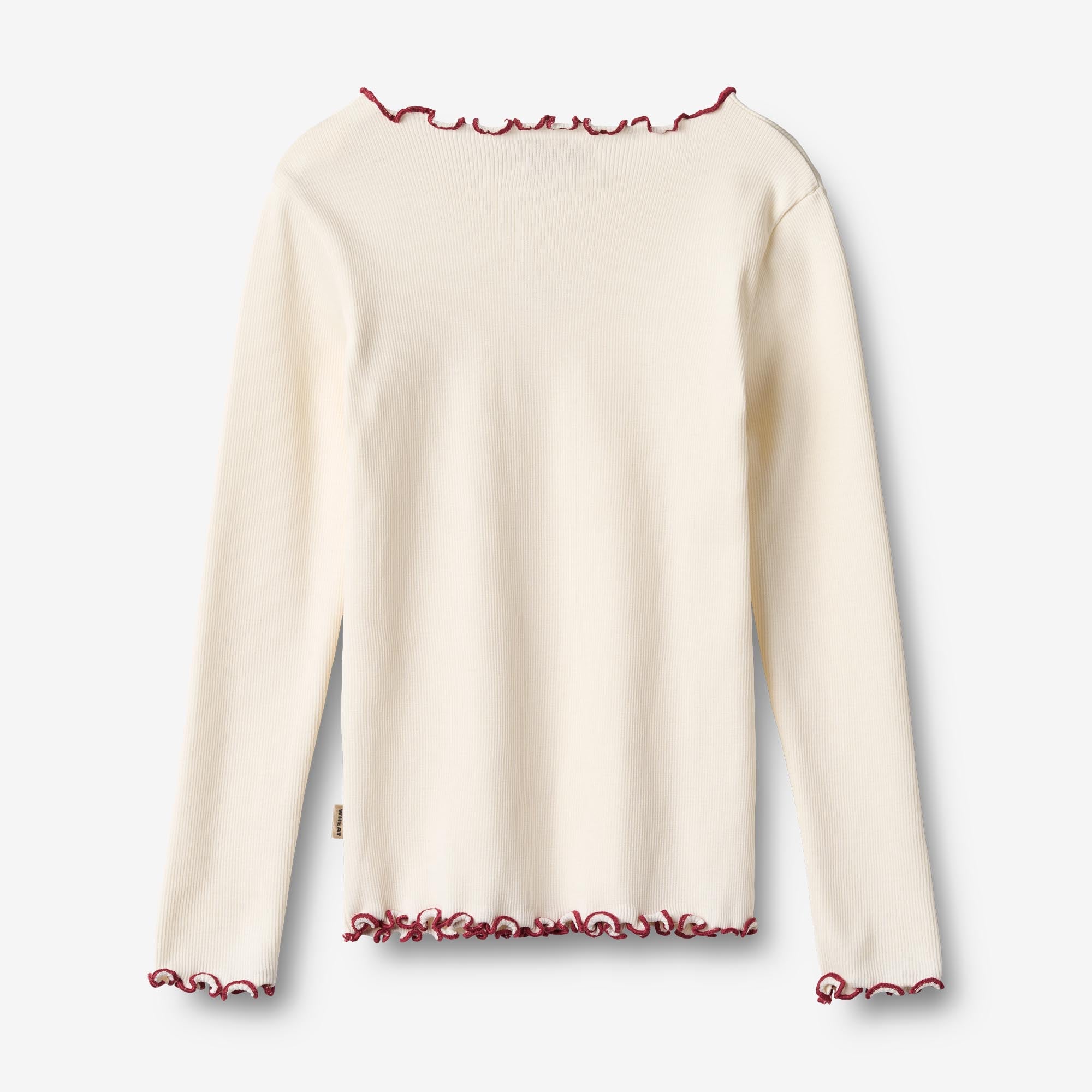 wheat-louann-langarmshirt-ivory-bio-baumwolle image 2
