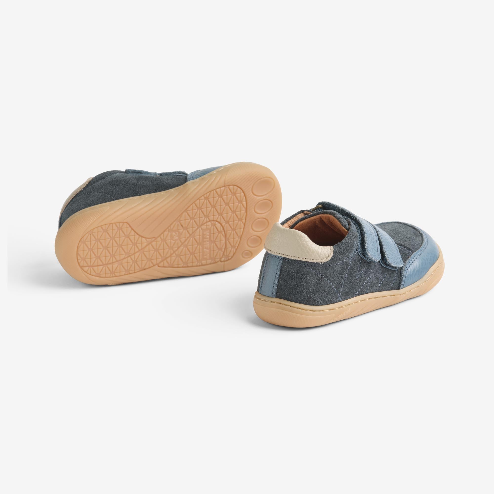 wheat-barres-barfu-sneaker-greyblue-wildleder-klett image 2
