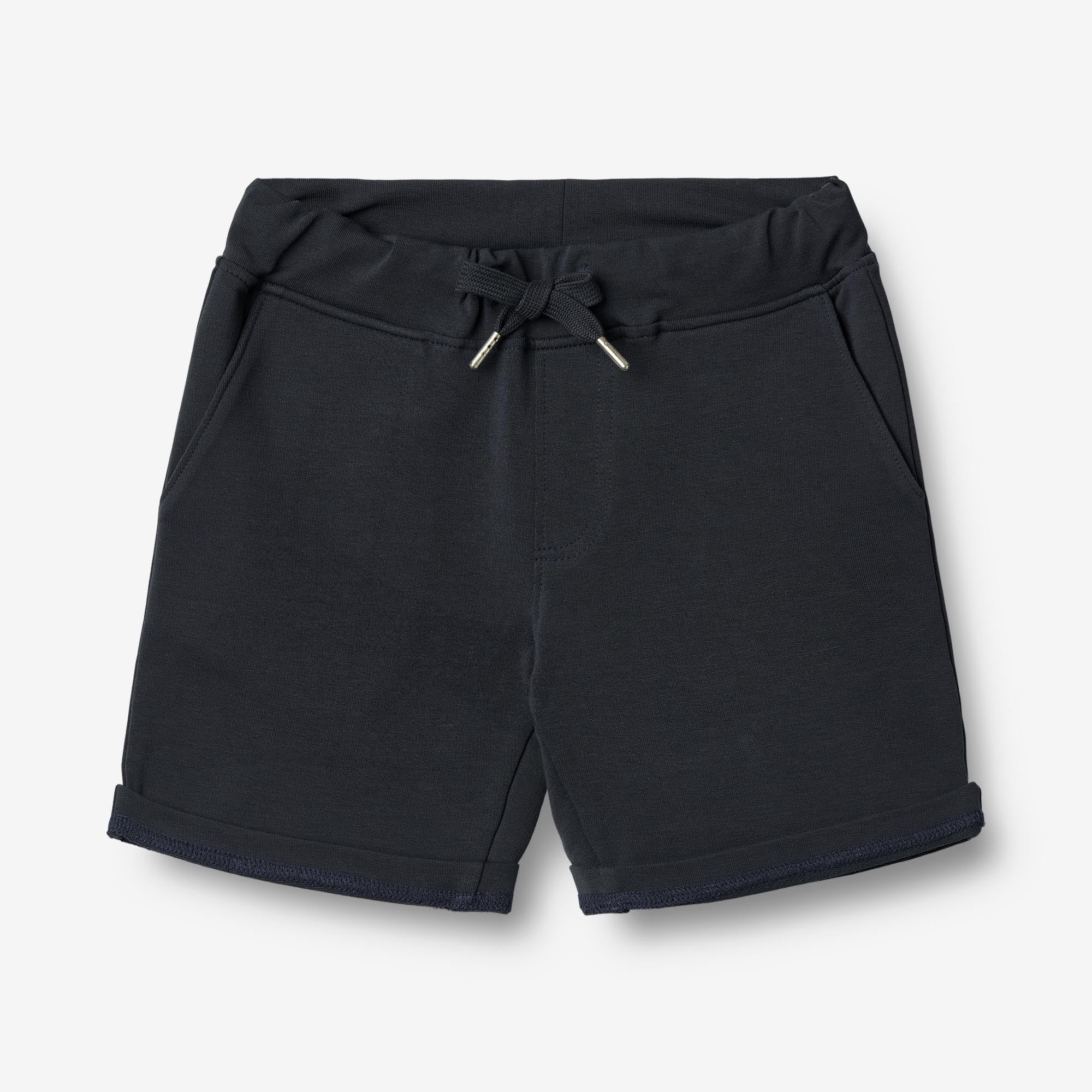 wheat-manfred-sweatshorts-navy-bio-baumwolle-kinder-shorts image 1