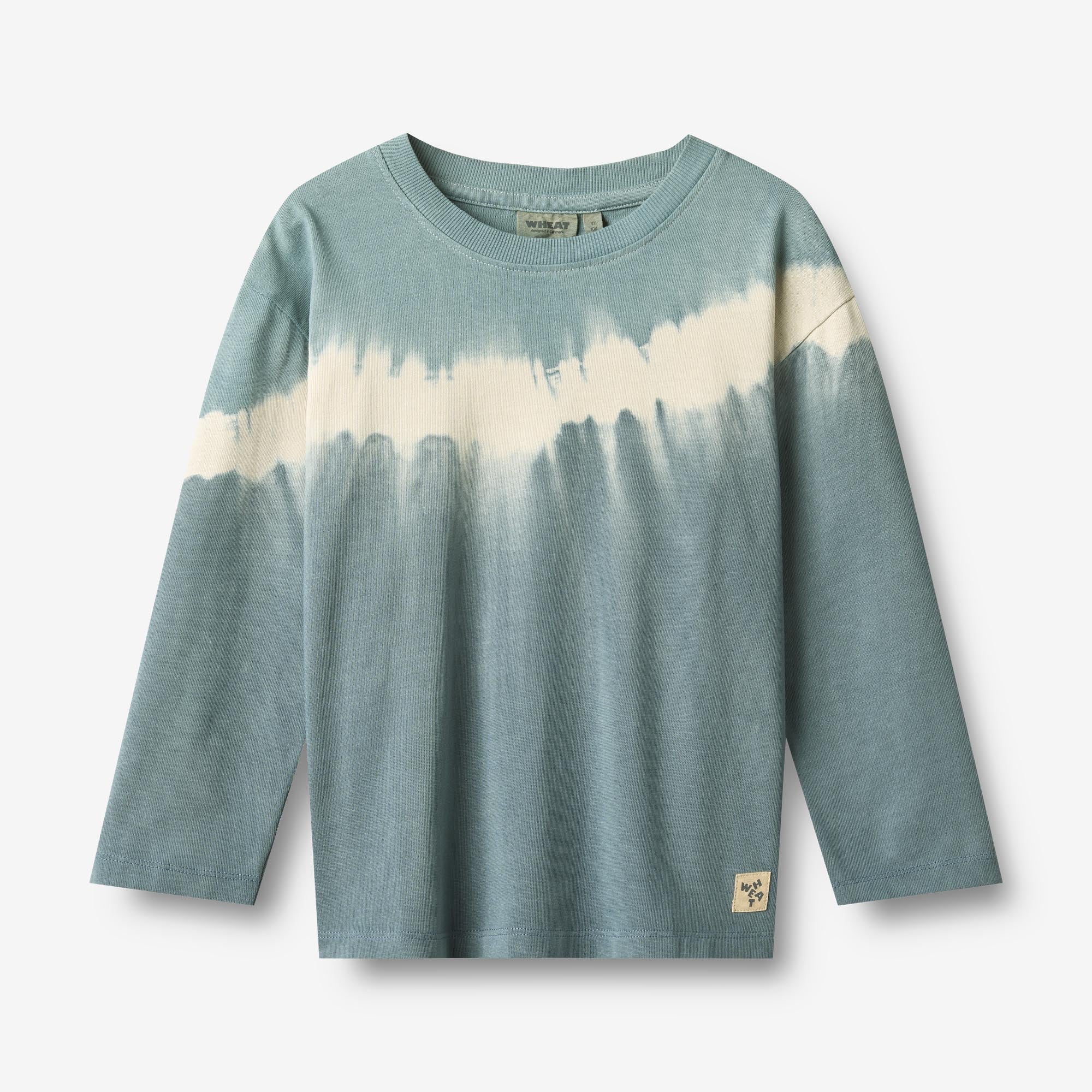 wheat-dixie-langarmshirt-stormy-sea-bio-baumwolle image 1