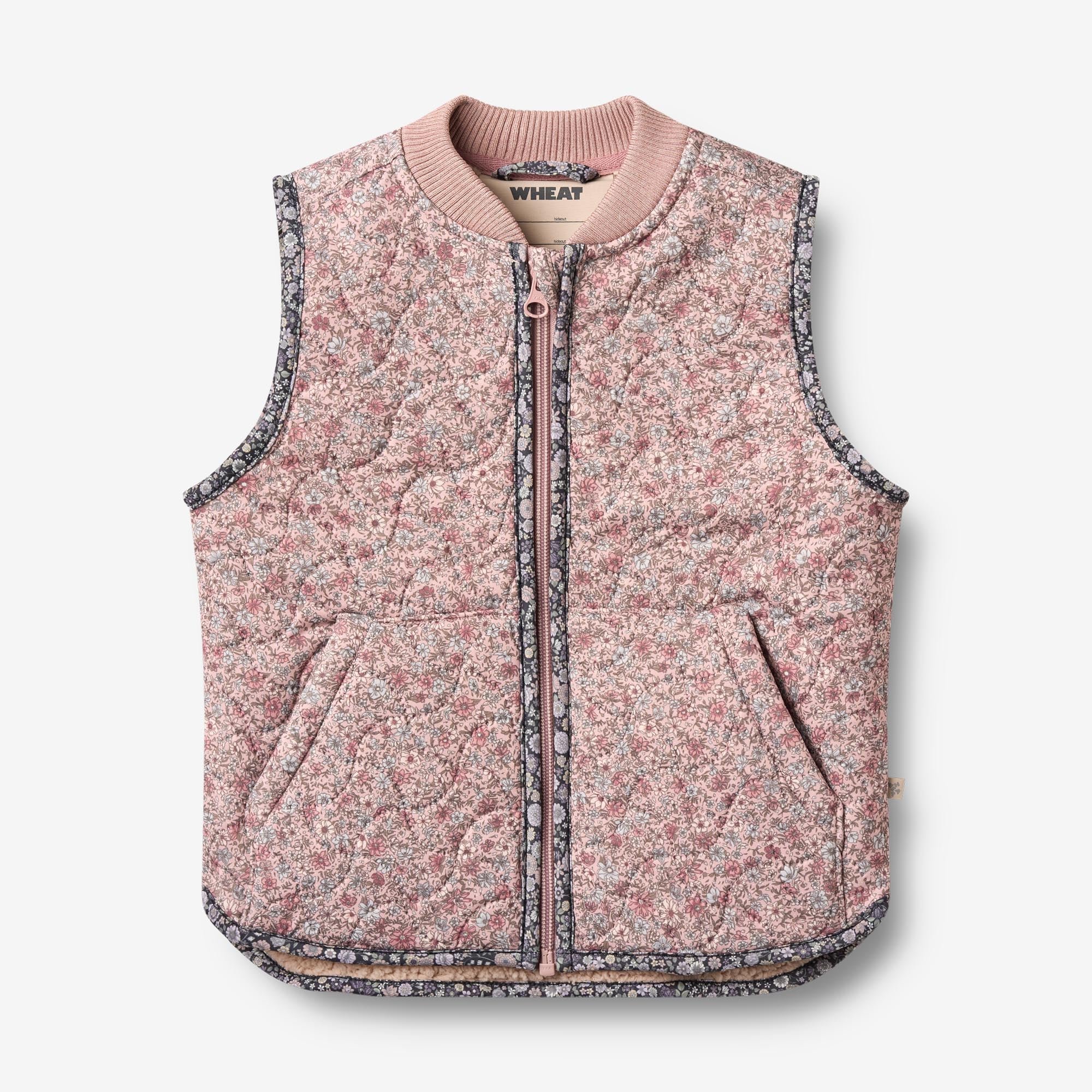 wheat-outerwear-thermo-gilet-eden-weste-soft-lavender-flowers image 1