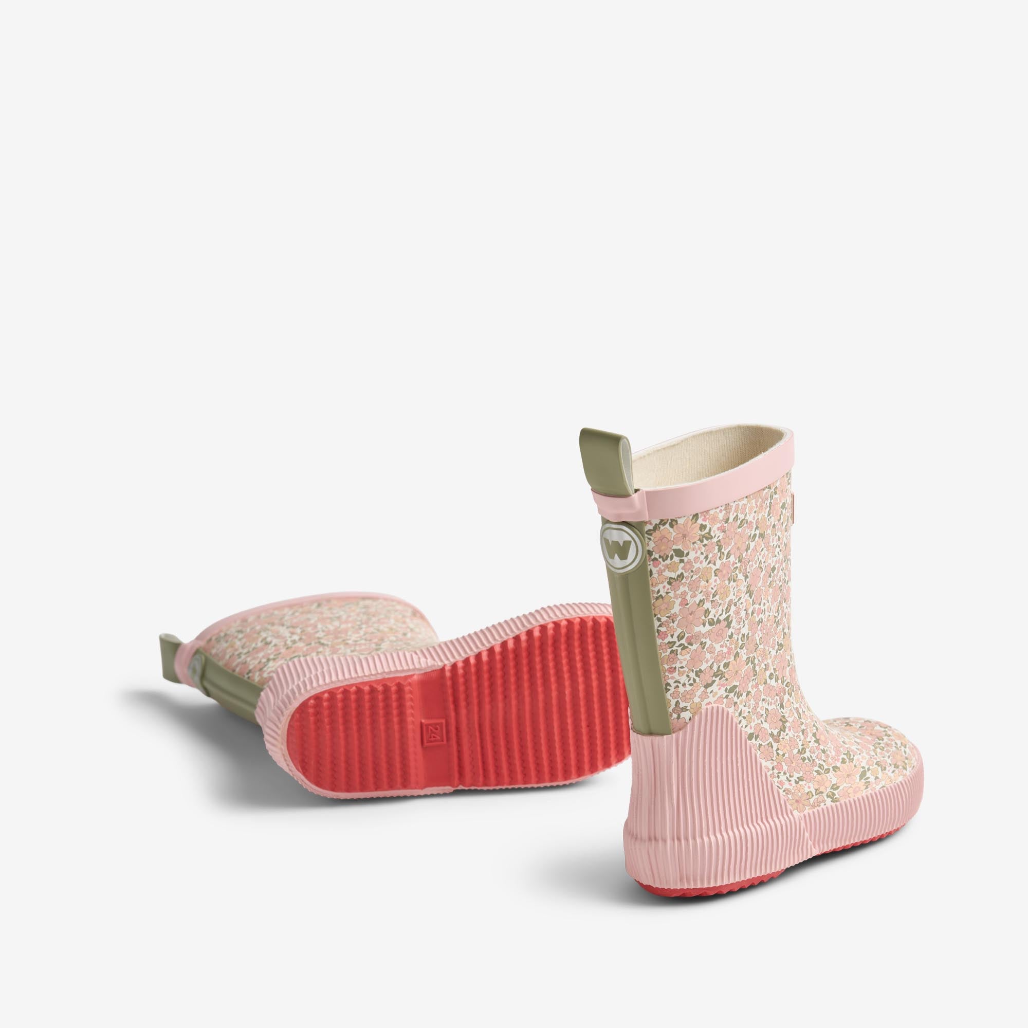 wheat-welly-ivory-flower-meadow-gummistiefel-naturkautschuk image 2
