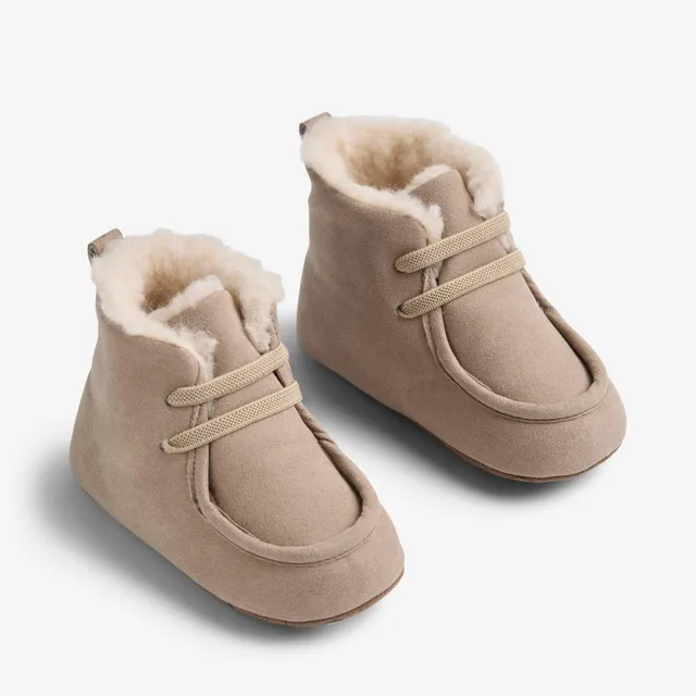 wheat-mae-hausschuhe-portabella-wollfutter-unisex image 1