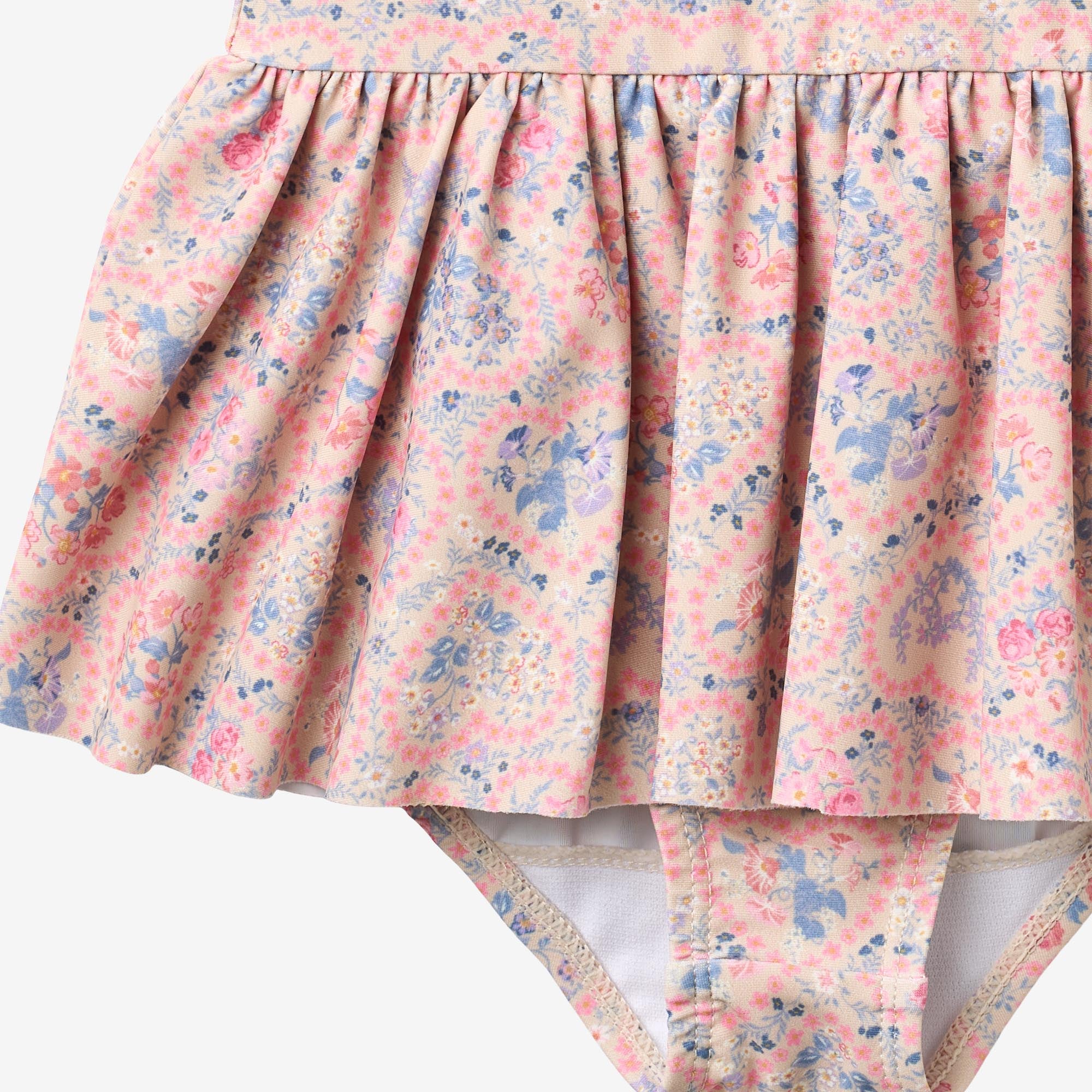 wheat-erna-swimsuit-m-dchen-badeanzug-pink-heart-flowers-uv-schutz image 3