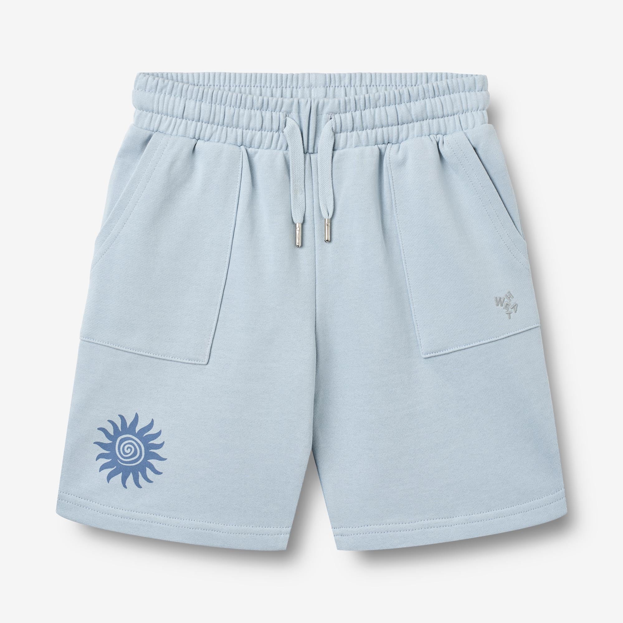 wheat-elmo-sweat-shorts-summer-sky-bio-baumwolle image 1
