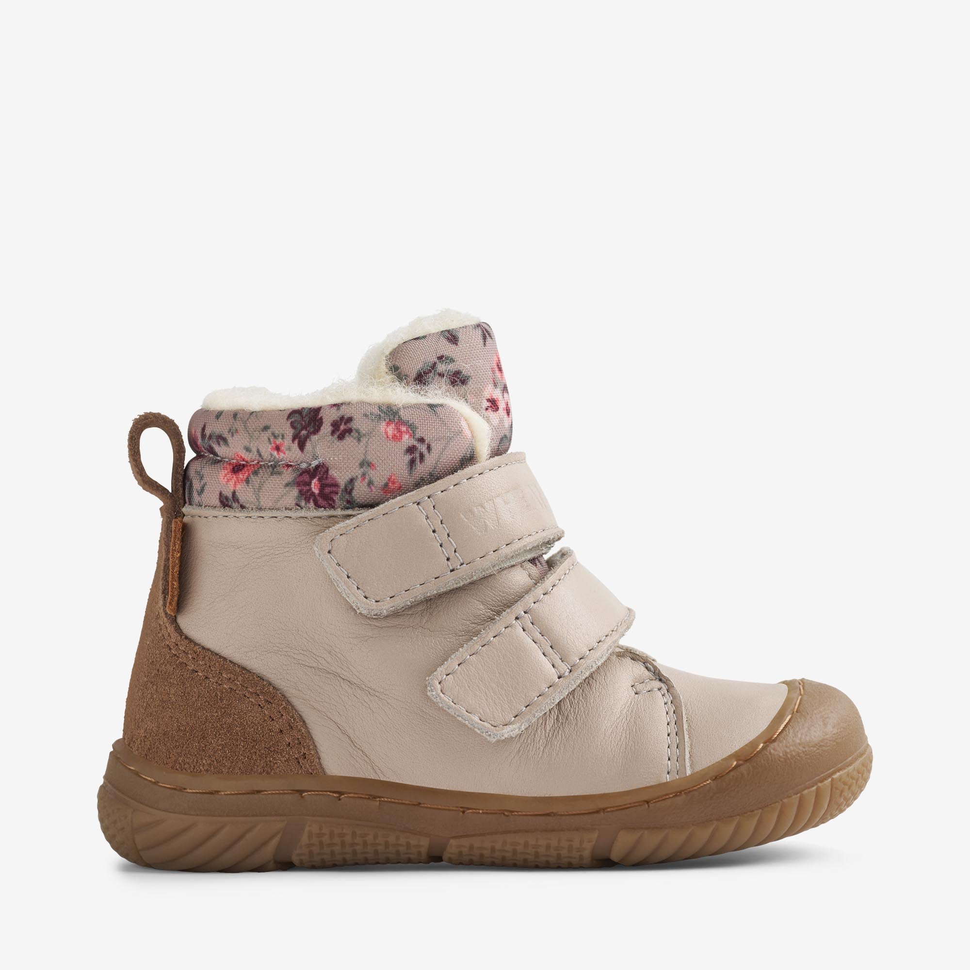 wheat-snug-tex-winterstiefel-grau-blumen-leder image 3