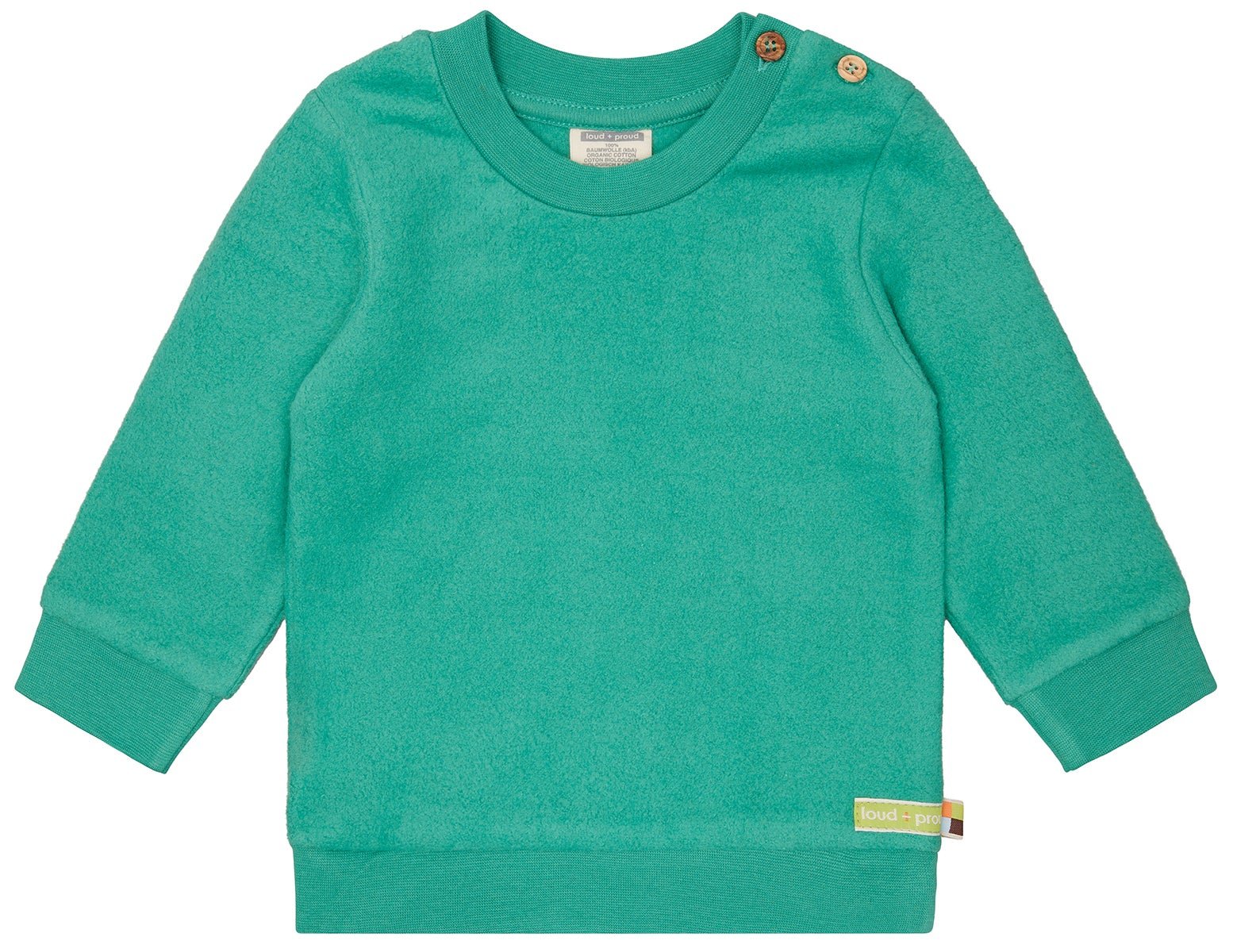 loud-proud-classics-fleece-sweatshirt-curry-86-92-fleece image 7