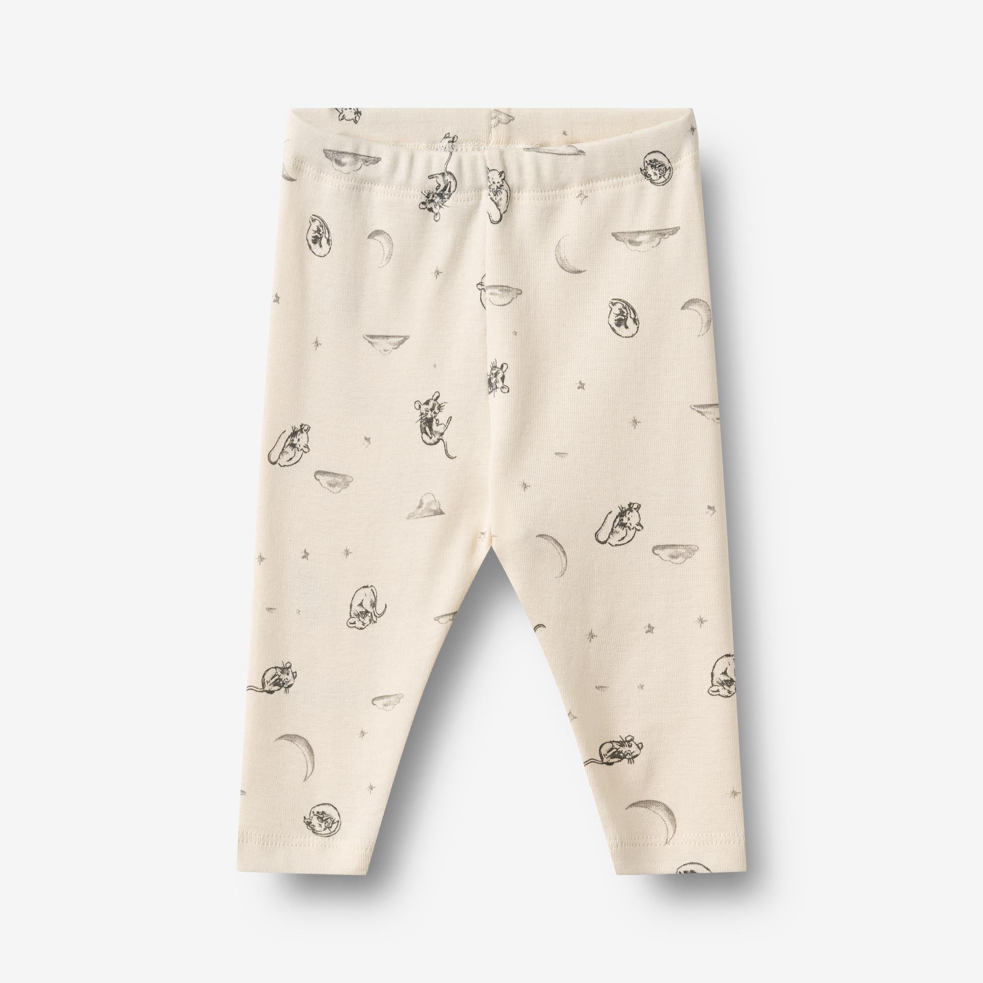 wheat-silas-jerseyhose-baby-bio-baumwolle-dreaming-mouse image 1