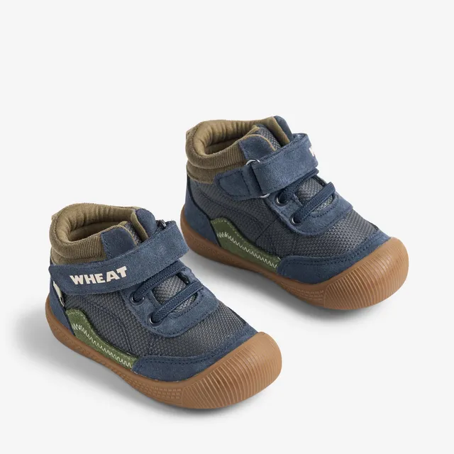 wheat-tody-lauflernschuhe-navy-recycling-nylon image 1