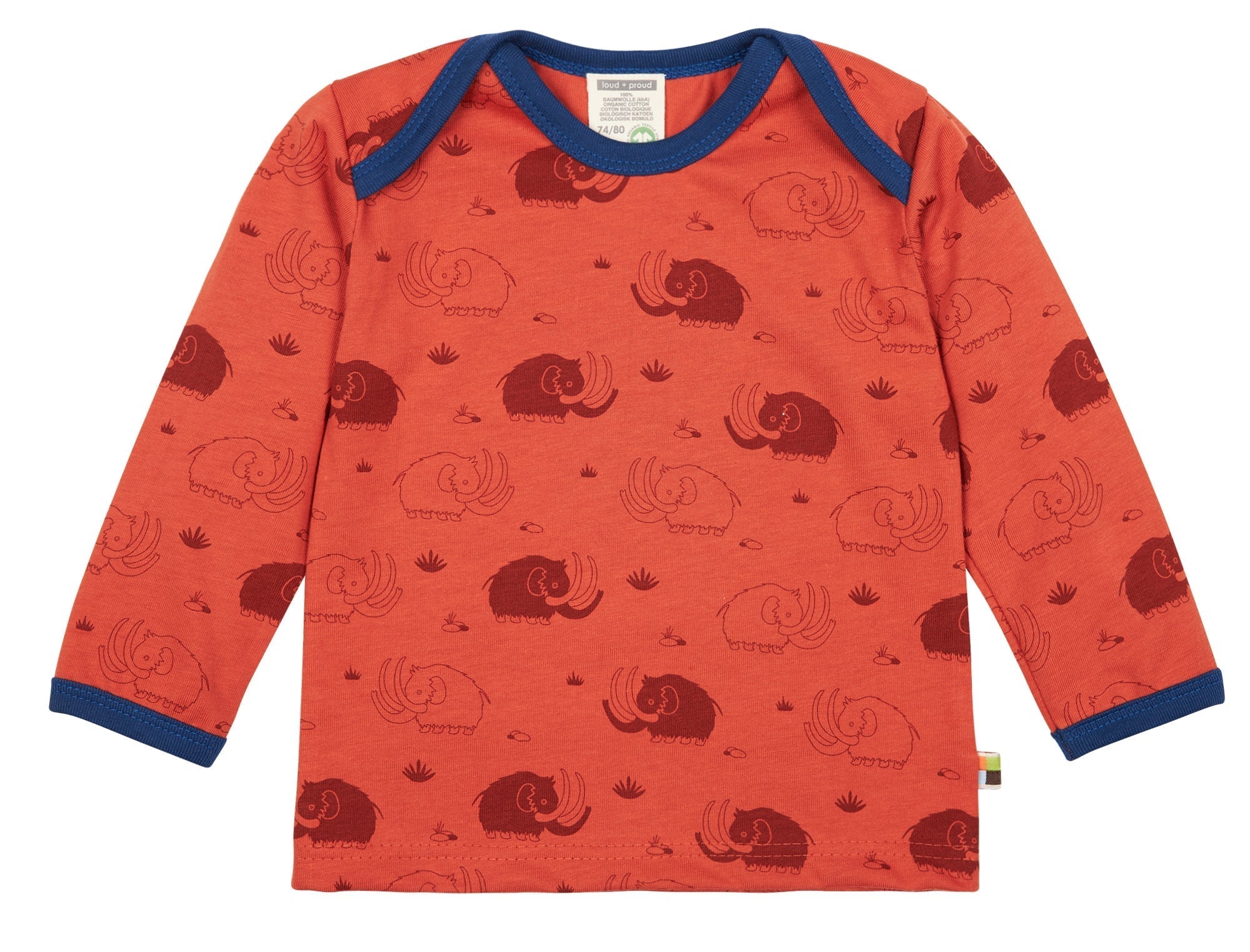 loud-proud-classics-shirt-druck-kindershirt-cinnamon-86-92-jersey image 1