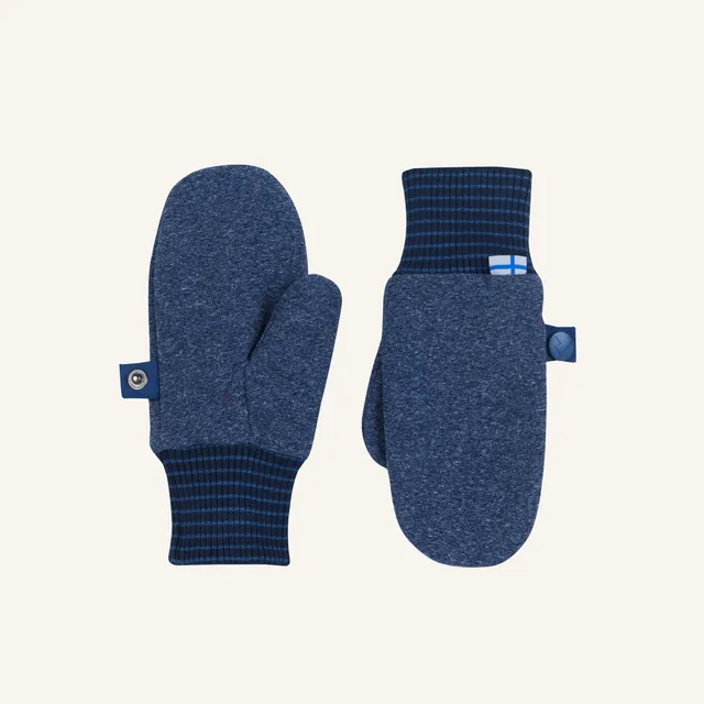 finkid-husky-pupujussi-knit-kinder-handschuhe-navy-xs-strickfleece image 1