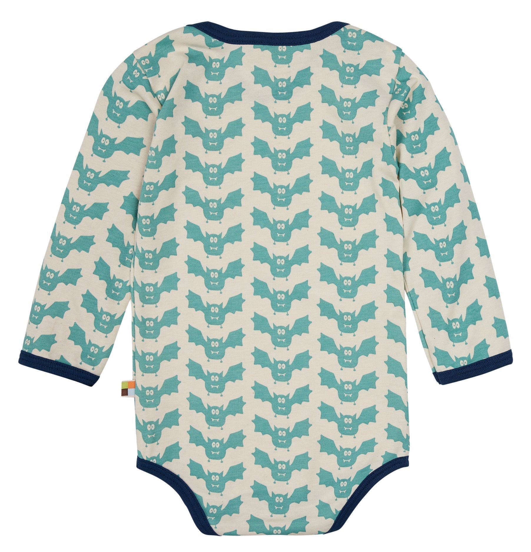 loud-proud-classics-body-langarm-baby-body-aqua-62-68-bio image 4